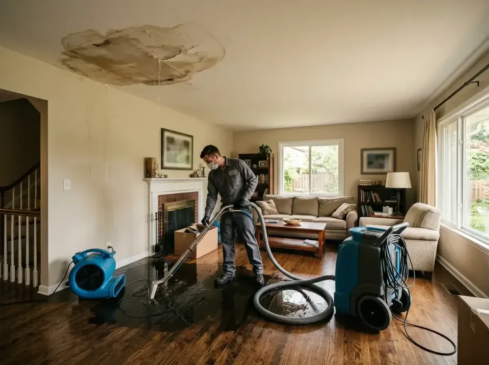 attic-pipe-burst-ceiling-drip-008 — frequently asked questions, Water Damage Restoration & Carpet Care in Boiling Springs, PA